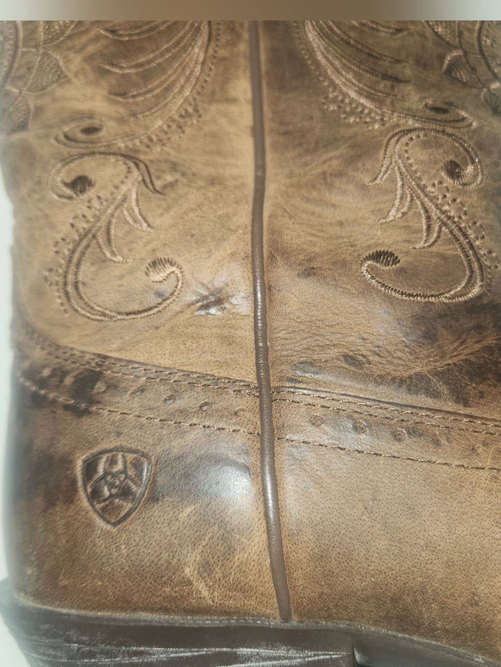 Ariat Magnolia Western Cowgirl Leather Boots Size 7B - Picture 6 of 11